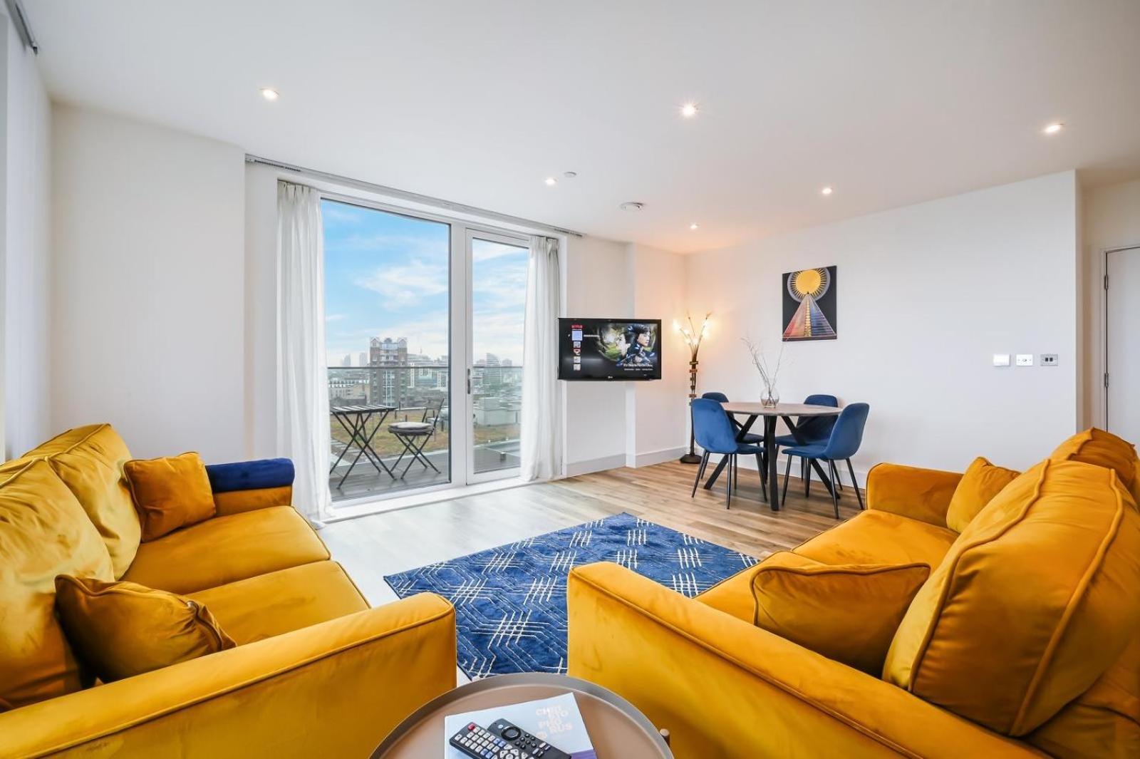 Central Luxury 2 Bed Apartment Londra Esterno foto